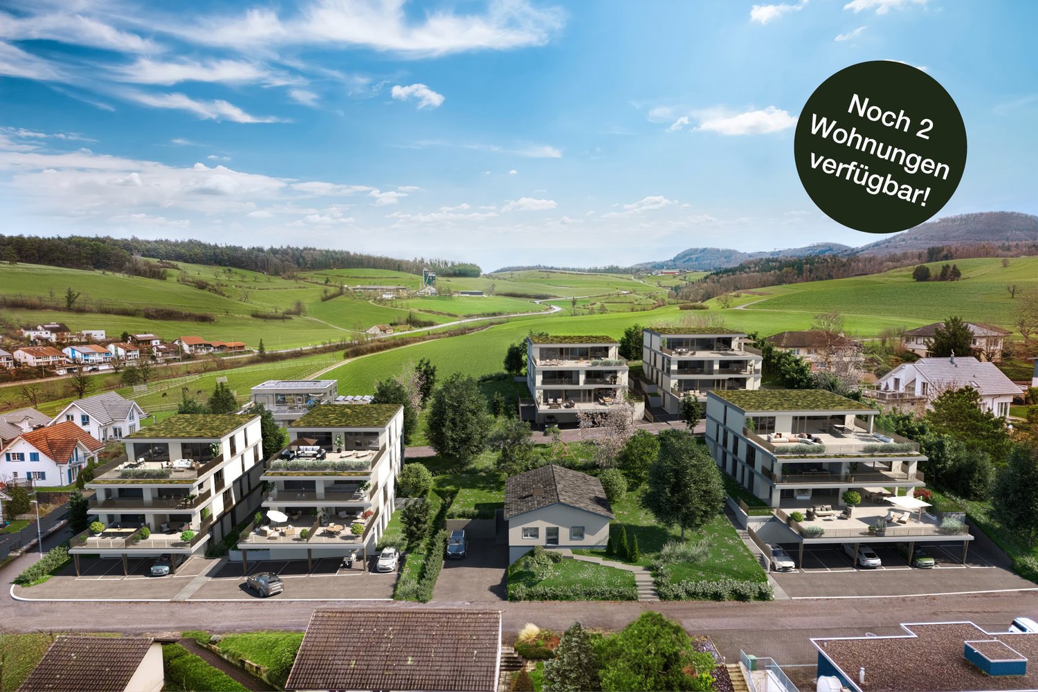 «Türle» in Herznach - familienfreundlich Leben im Grünen - Aussenvisualisierung