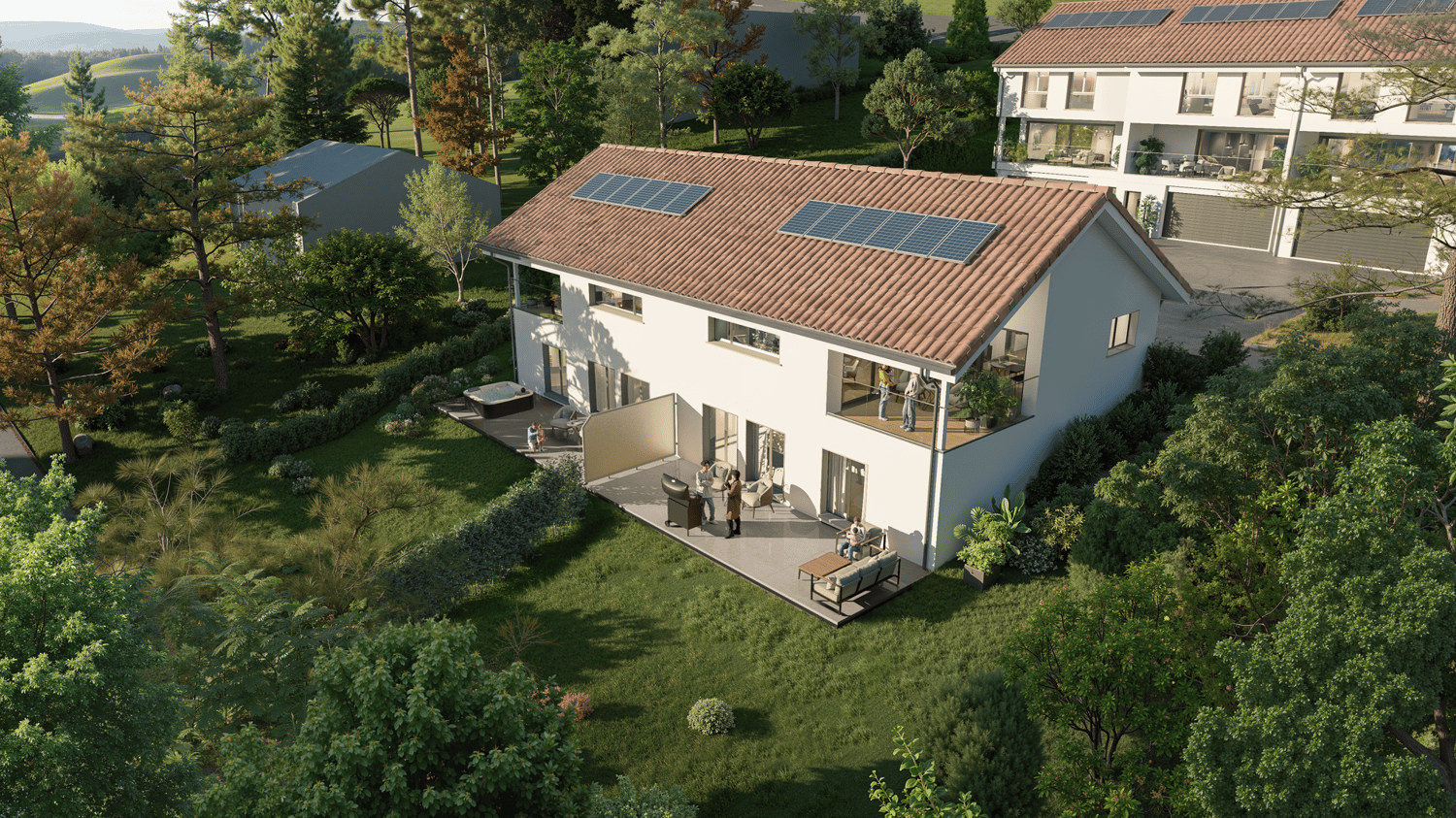 VILLA PANORAMA – Villas contemporaines avec vue sur le lac de Neuchâte - Bild 4