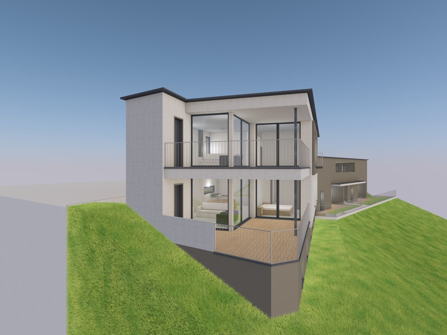 STUPENDO E NUOVO 4.5 CON TERRAZZA VISTA LAGO A CADEMARIO - Bild 7