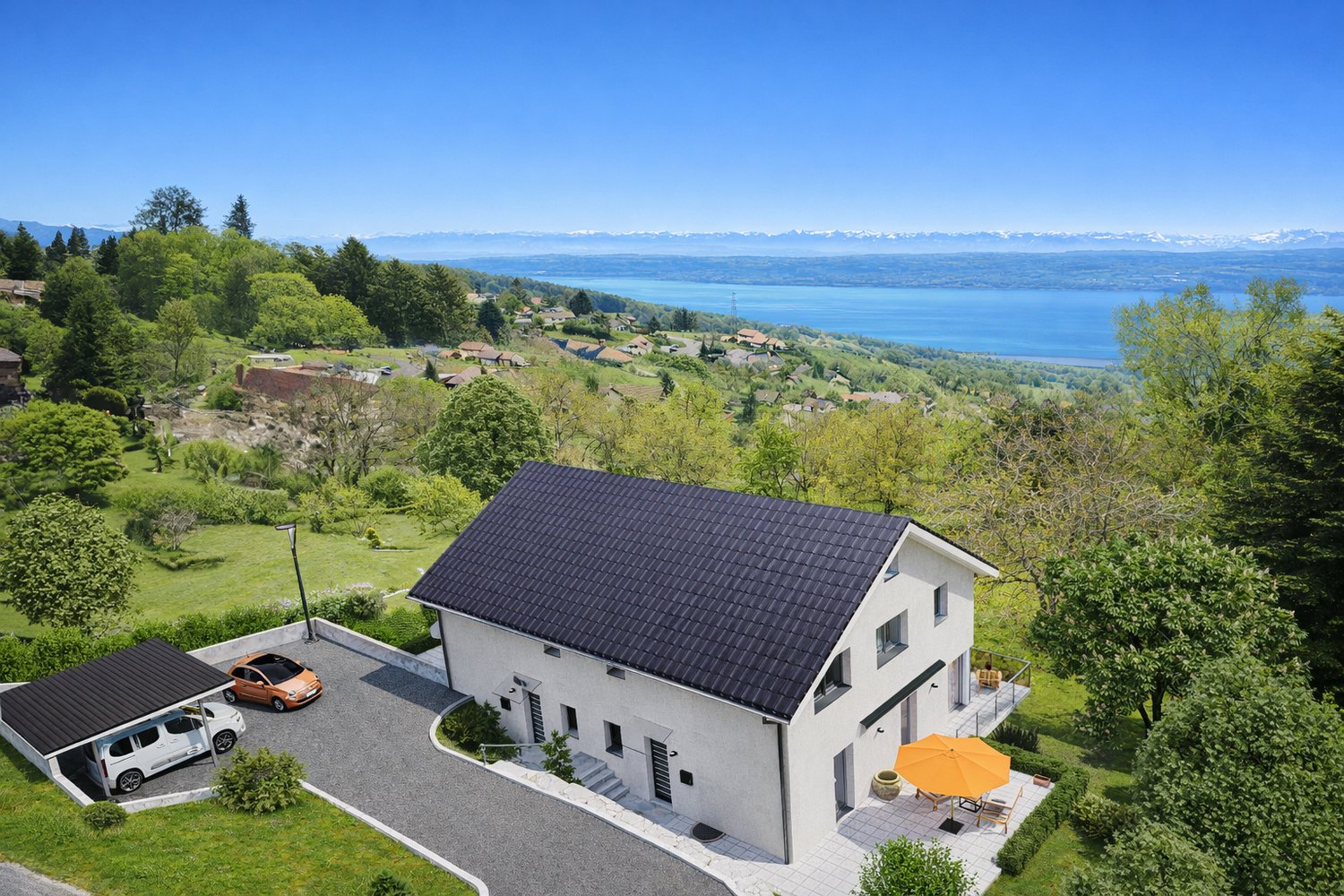 Construction de 2 villas avec une magnifique vue - Bild 3