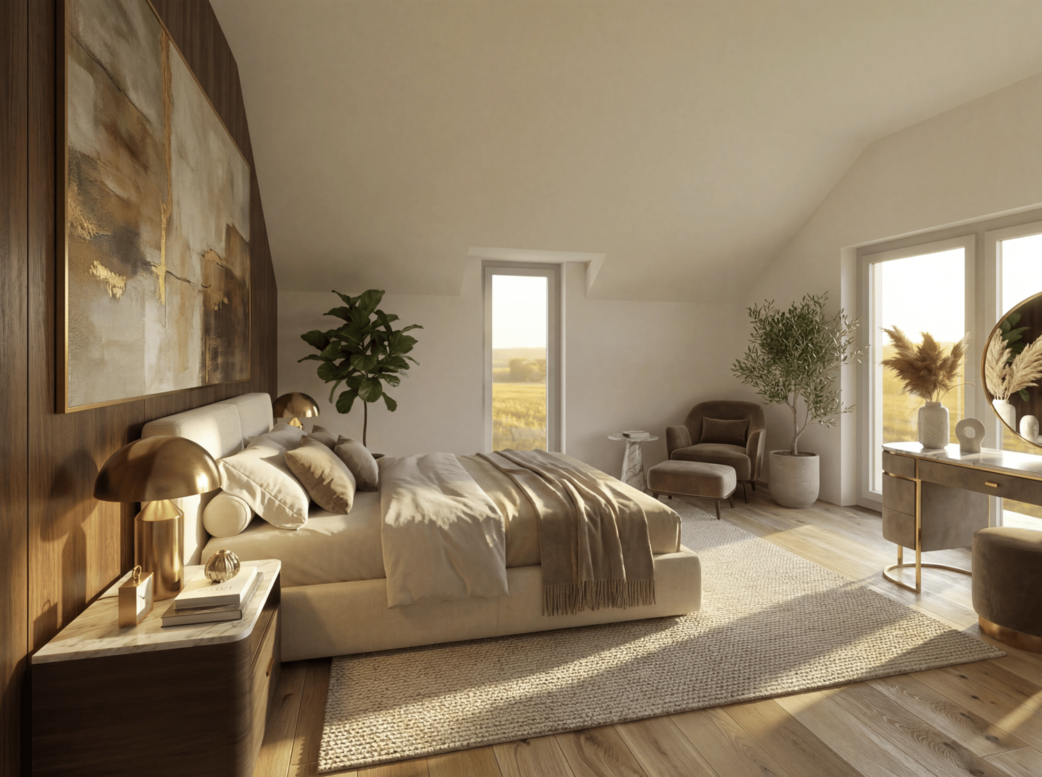 Luxuriöse 3.5-Zimmer Attikawohnung im Neubau mit architektonischer Eleganz + exklusiver Dachterrasse - Bild 4