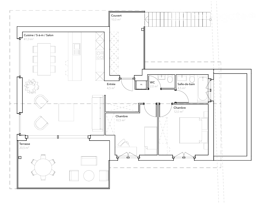 Magnifique appartement 3.5 pièces neuf à Savièse - Bild 4