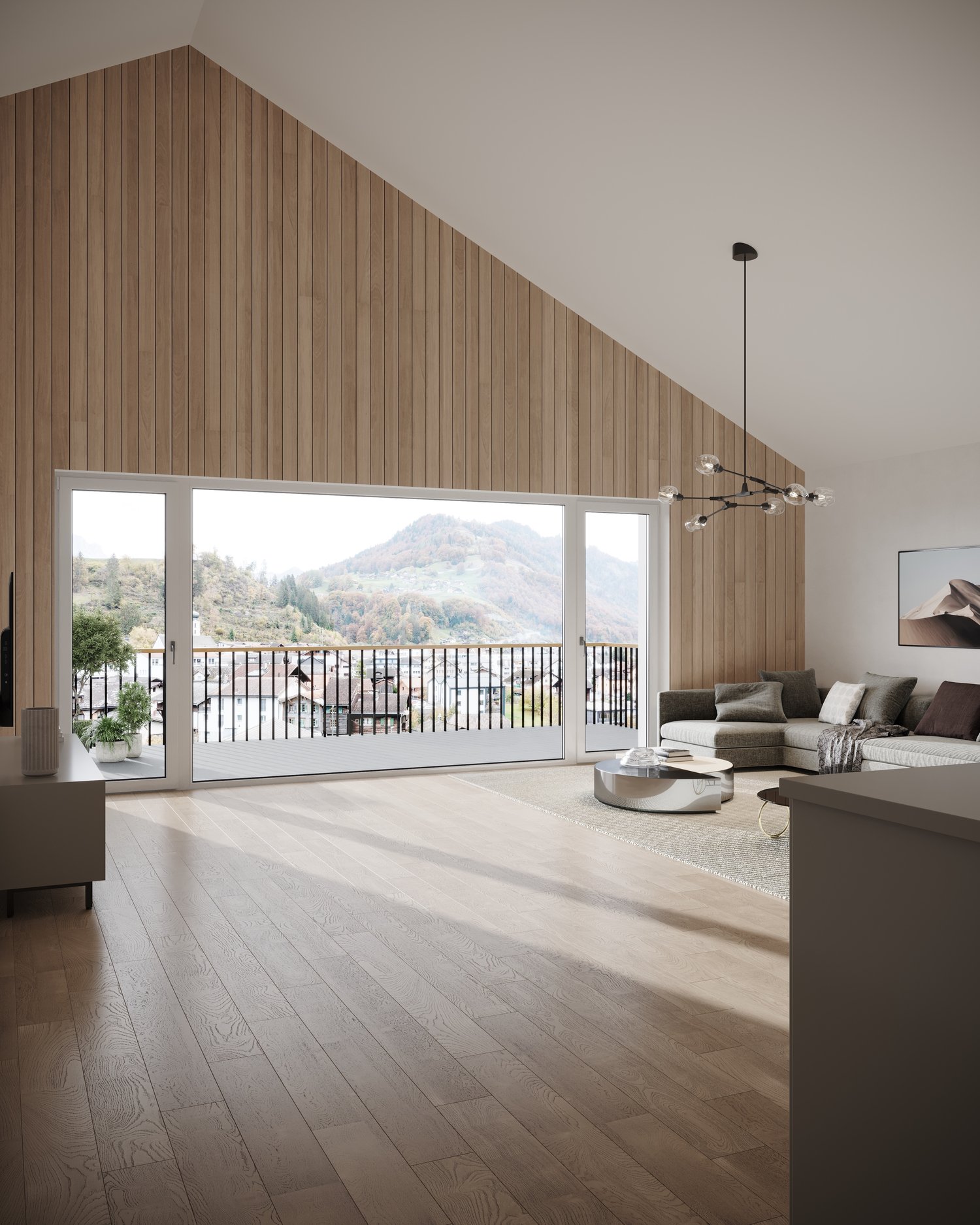 Exklusive 3.5 Zimmer Neubauwohnung mit grosszügigem Balkon - 117m2 - CHF 760'000.00 -  Bild 3