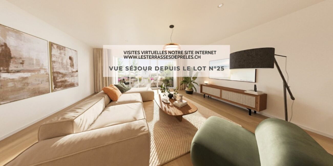 Derniers 5,5 pièces neufs avec grandes terrasses et vue sur le lac - Bild 3