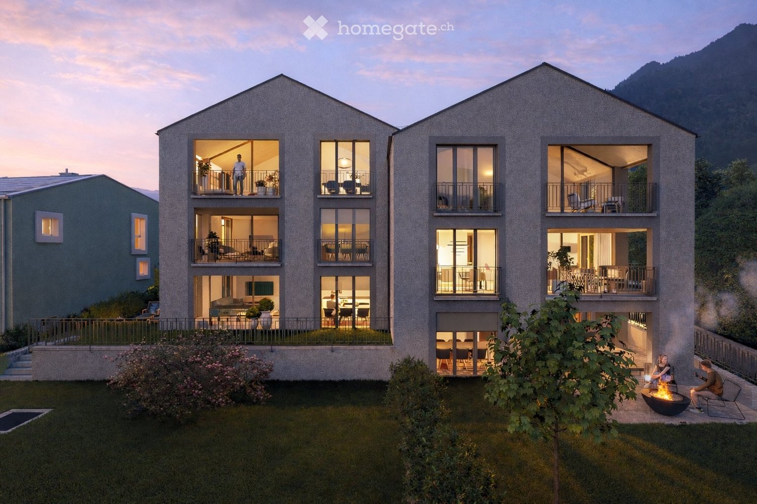 Exklusive 5.5 Zimmer-Wohnung im Weindorf Malans GR -  Bild 1