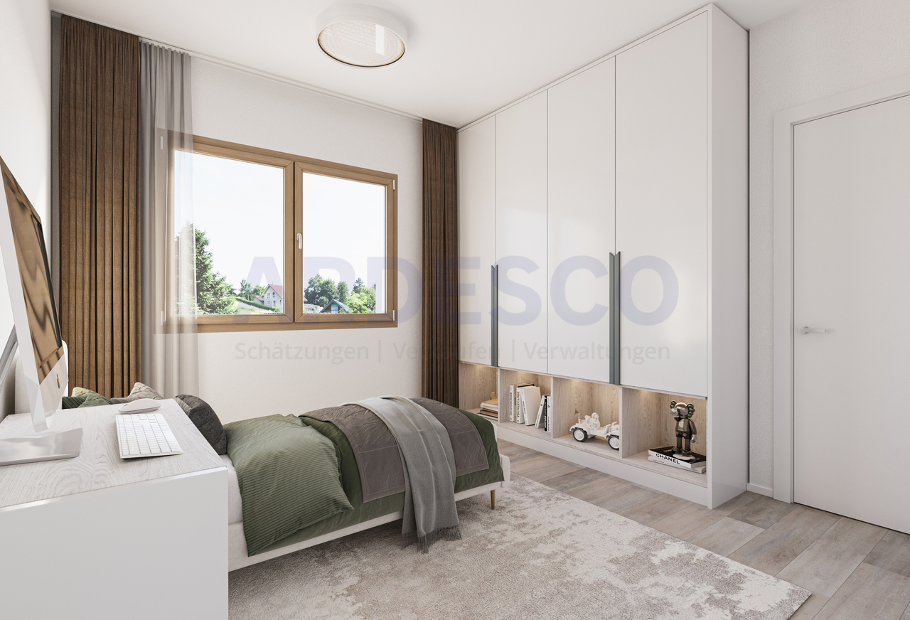 Ein Zuhause mit Weitblick - modernes Wohnen an historischer Kulisse - Kinderzimmer