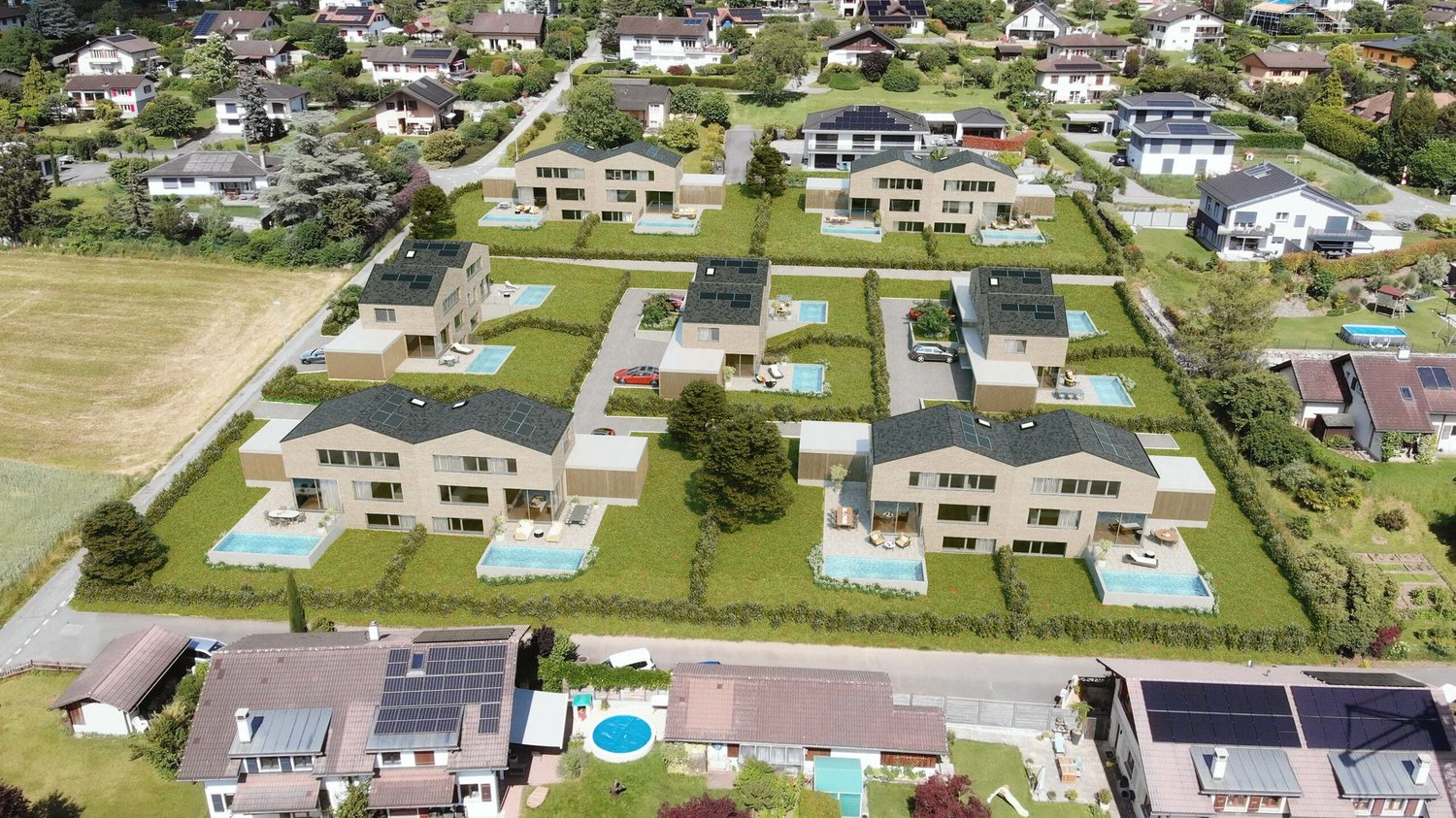 Villa d'architecte - Lot A5 - Le Clos d'Arbosson -  Bild 4