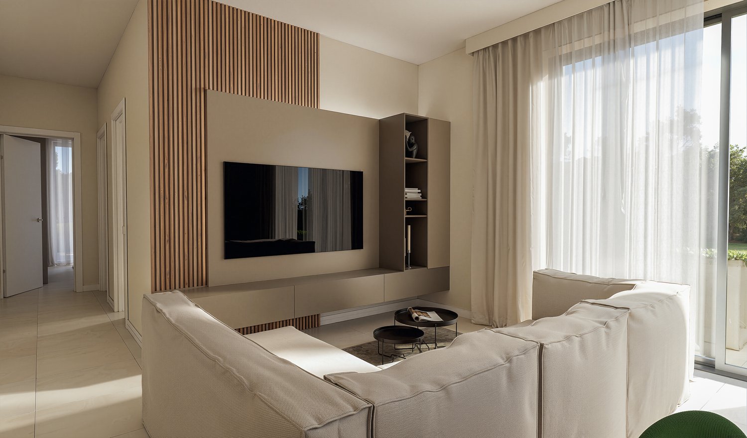 2.5 locali moderno con ampio giardino - Bild 2