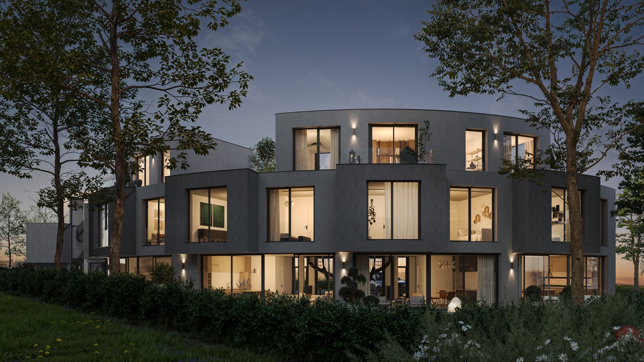 Villas contemporaine à Meyrin - Façade