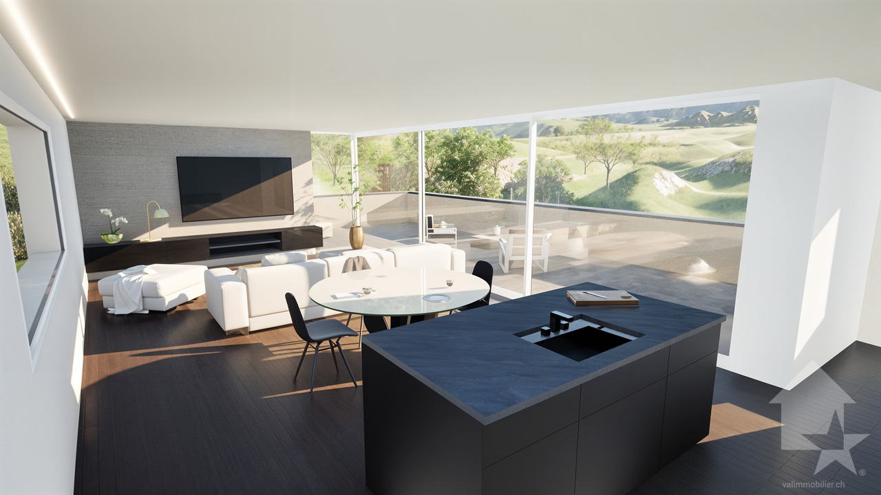 Magnifique projet d'attique de 215 m2, garage double et terrasses ! -  Bild 3