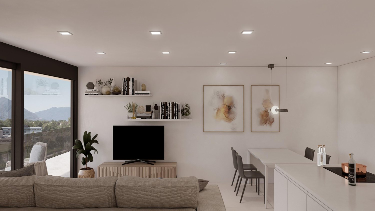 MODERNO 3.5 DI ALTO STANDING CON VISTA LAGO A MASSAGNO - Bild 5