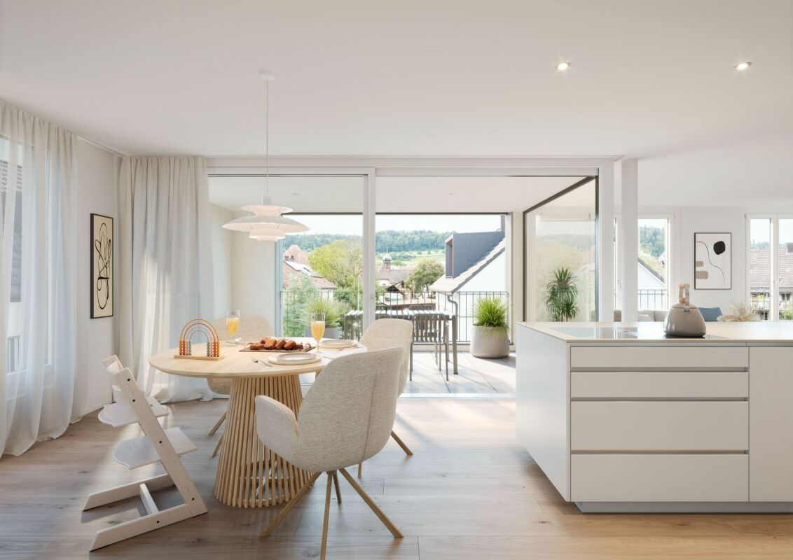 Neubauprojekt "centodue" Freienwil - Attraktives Wohnen im Dorfkern - Bild 6