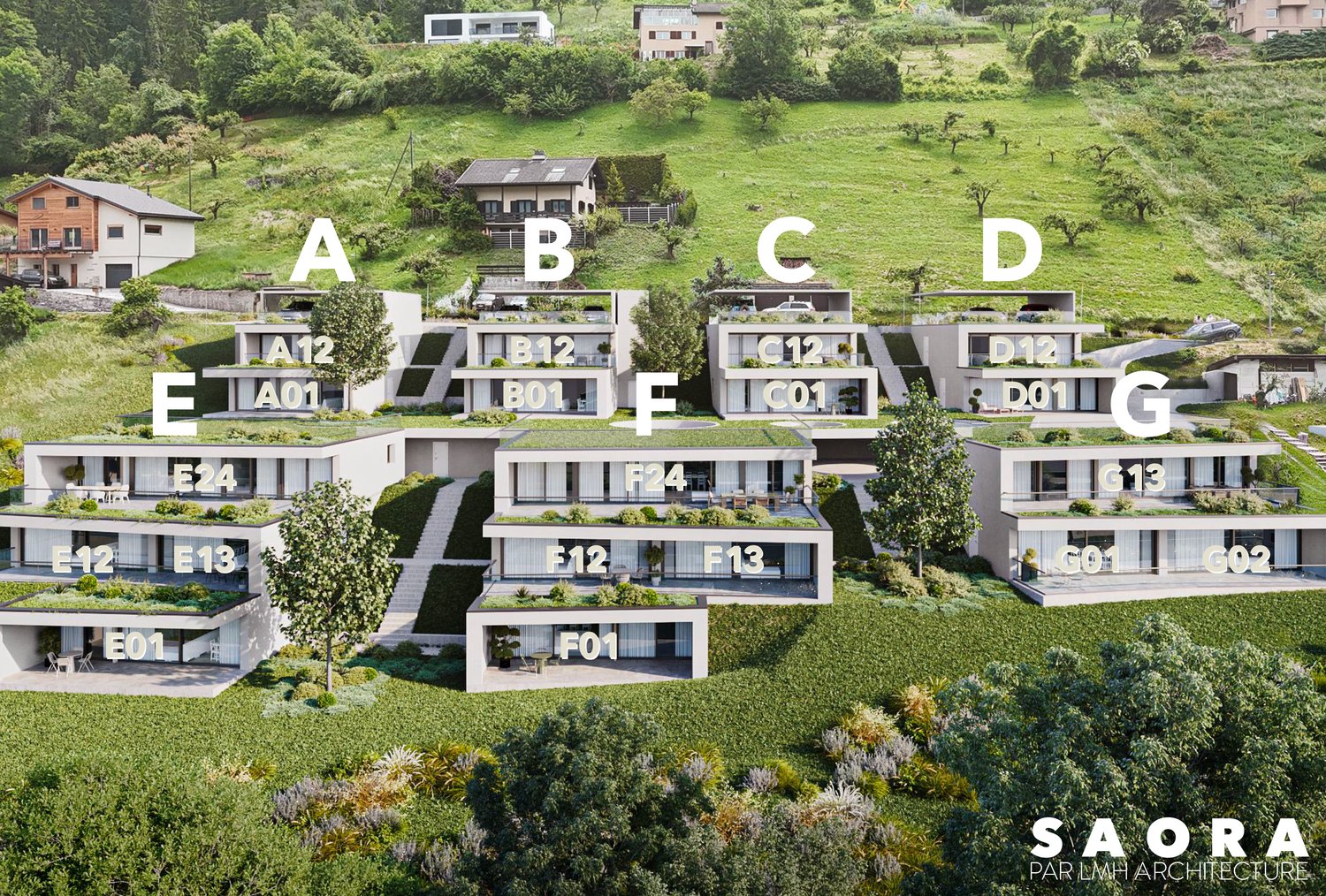 Appartement 4.5 pièces en attique à vendre à Salins (Lot G13) -  Bild 12