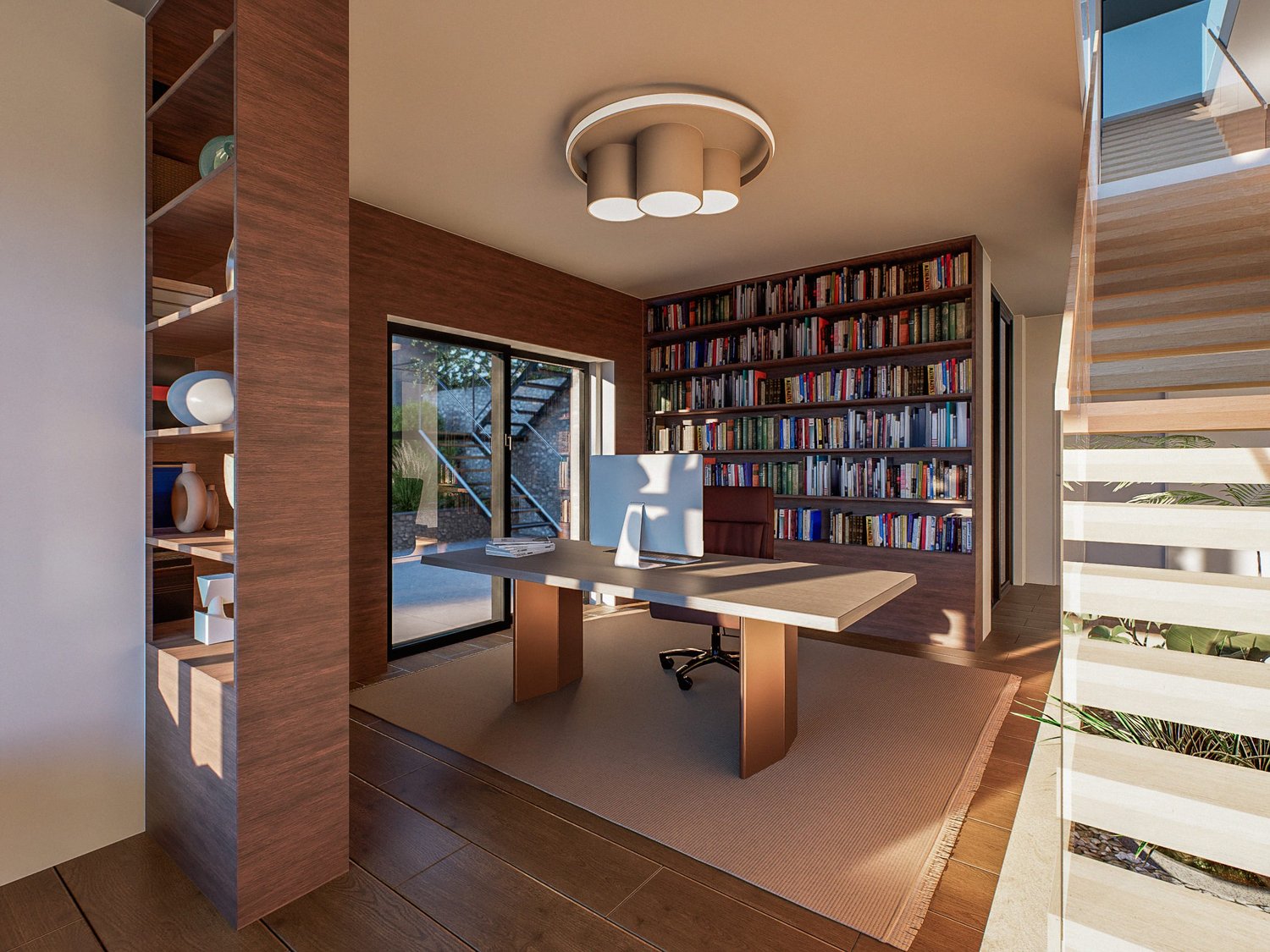 6.5-Zimmer-Villa mit Panoramasicht & Pool in Hünibach - Bild 10