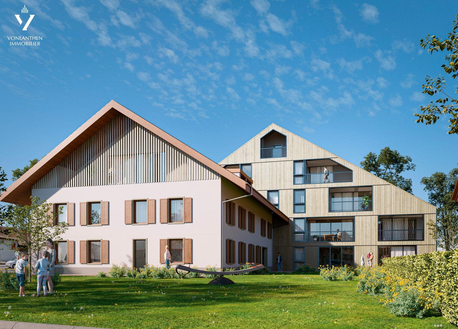 Lot 5 - 4,5 pces - Terrasse 40m2 - Jardin privé 79m2 - 10907916.jpg