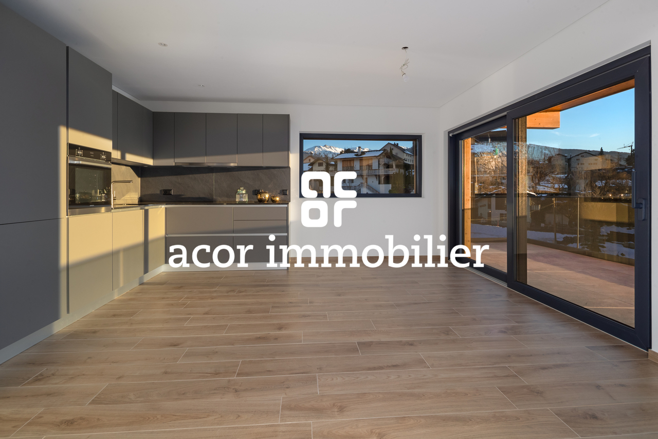 Chalet 7.5 pièces de haut standing à Lens - vue exceptionnelle -  Bild 4