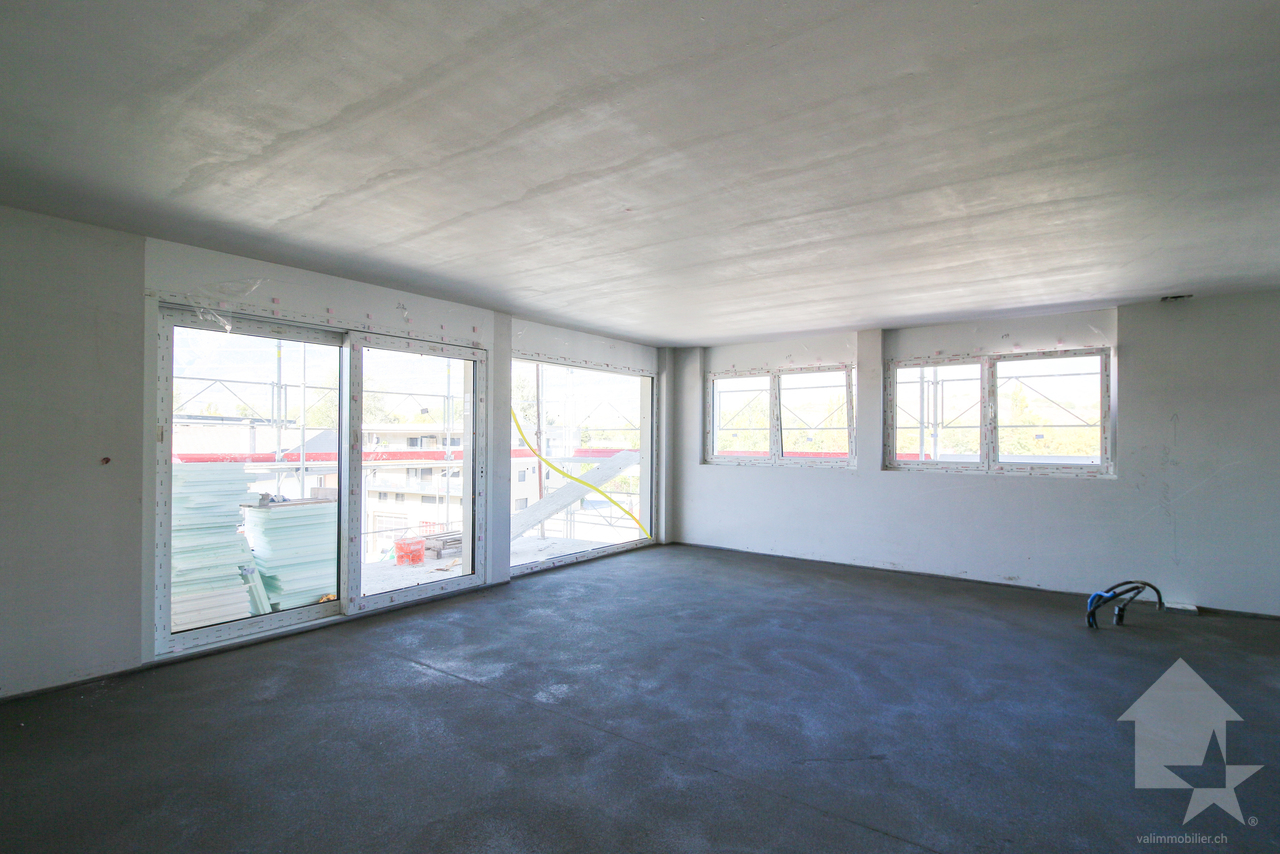 Attique 4.5 pièces orienté ouest avec vue dégagée sur les Alpes - Bild 3