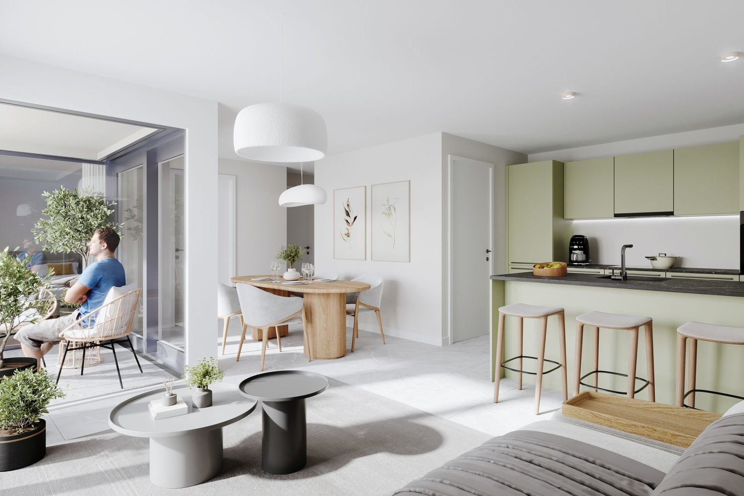 Superbe appartement de 2.5 pièces avec loggia - Le Landeron - Bild 5