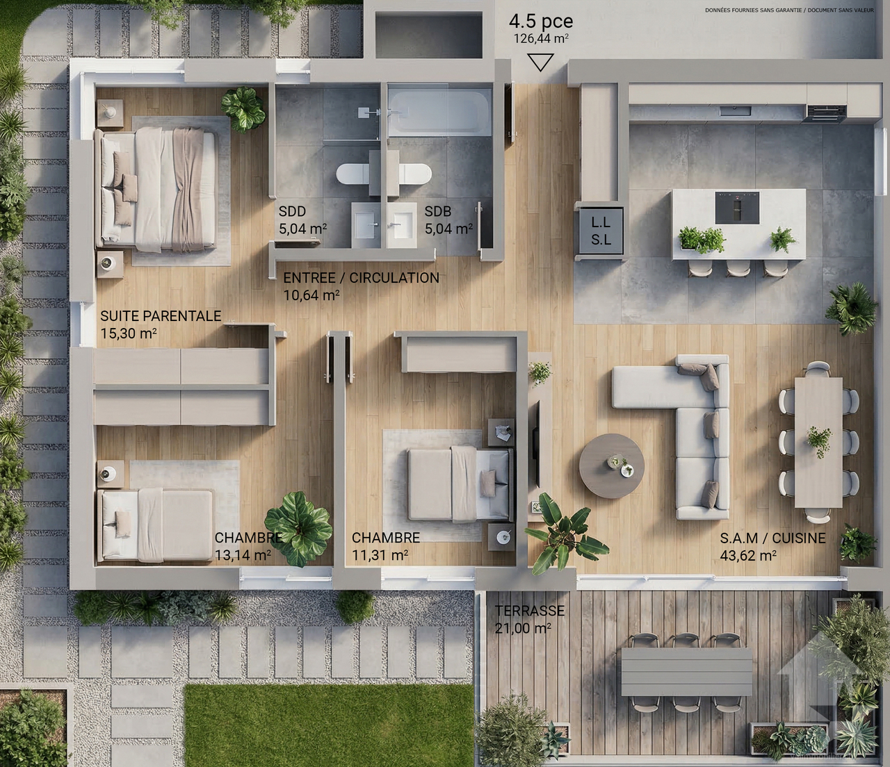 Spacieux appartement 4.5 pièces dans une nouvelle promotion -  Bild 2