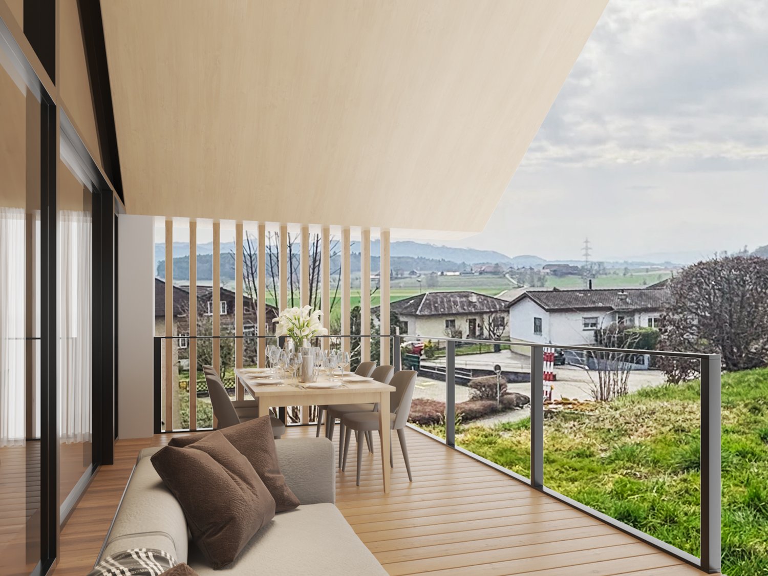 Wohnen über den Dächern von Zuzwil – modernes 5.5-Zimmer-Einfamilienhaus -  Bild 1