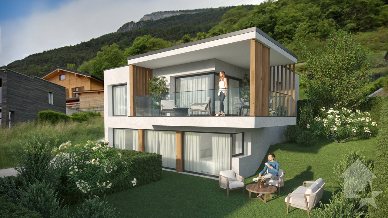 Villa d'architecte 4.5 pièces à construire sur les hauts de Conthey - Bild 1