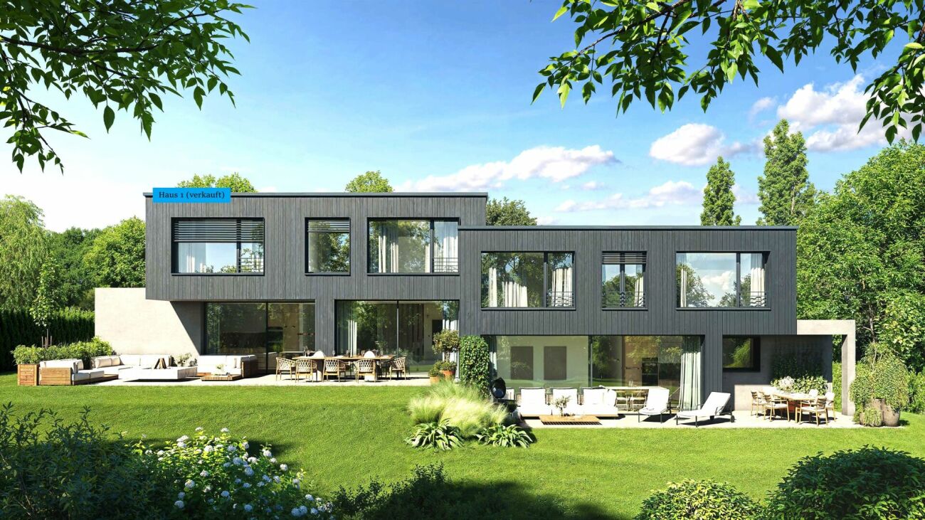 Wohnen mit Weitblick: Exklusives Neubau-Doppeleinfamilienhaus an unverbaubarer Lage in Mörschwil -  Bild 1