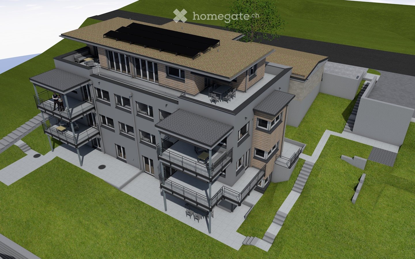 Moderne 3.5-Zimmer-Neubau-Attika-Wohnung - Bild 2