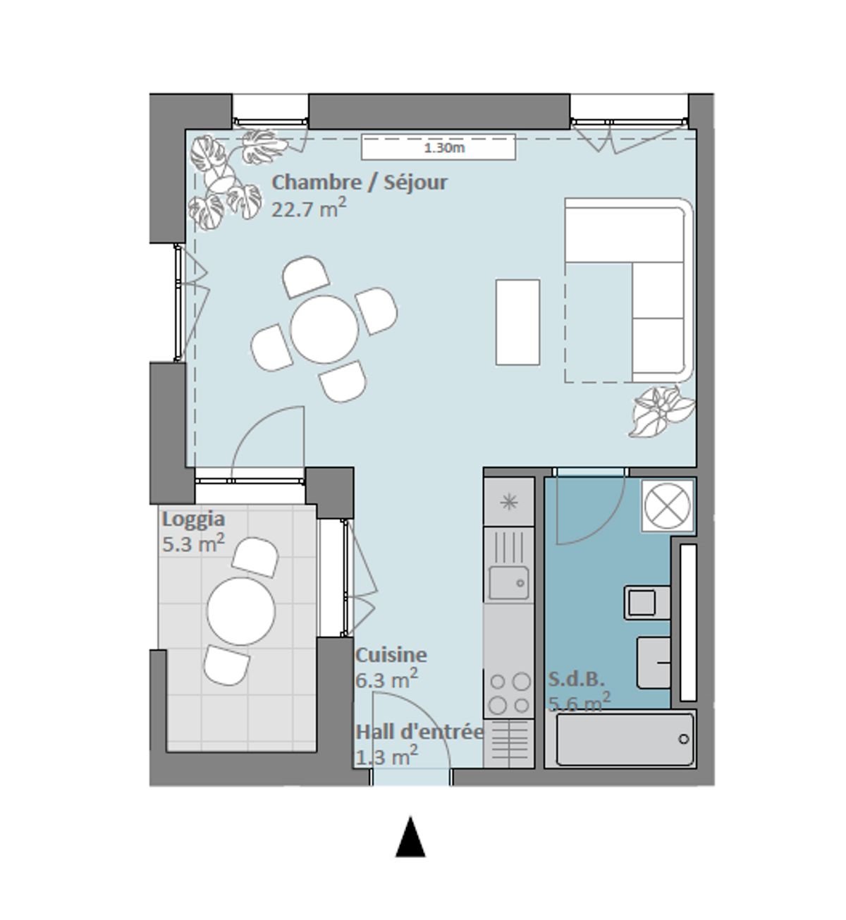 Nouvelle Promotion Prilly Buissonnière - 1,5 PIECES 3EME ETAGE - Bild 9