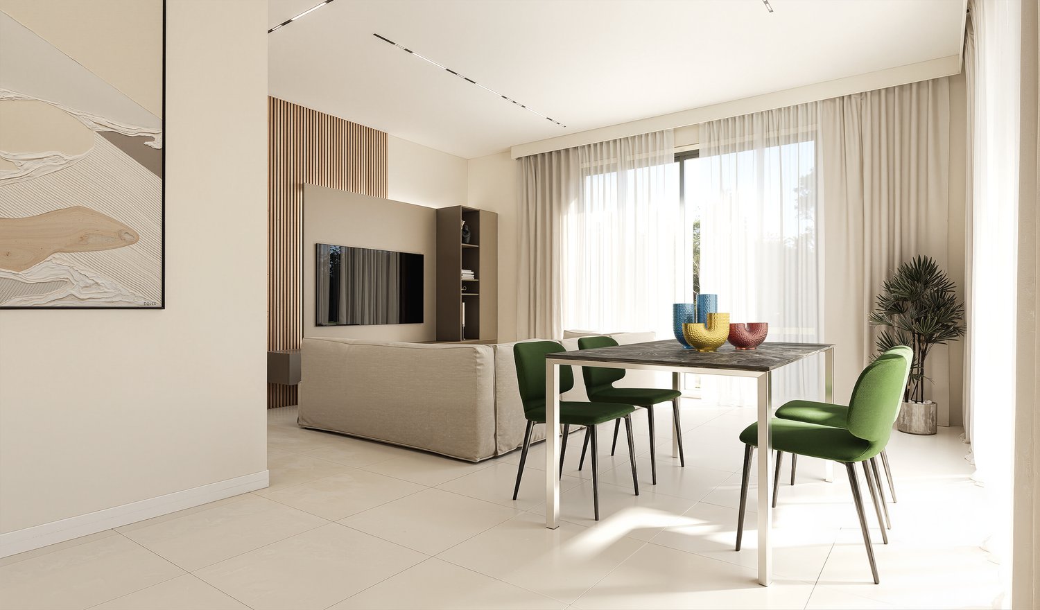 2.5 locali moderno con ampio giardino - Bild 1