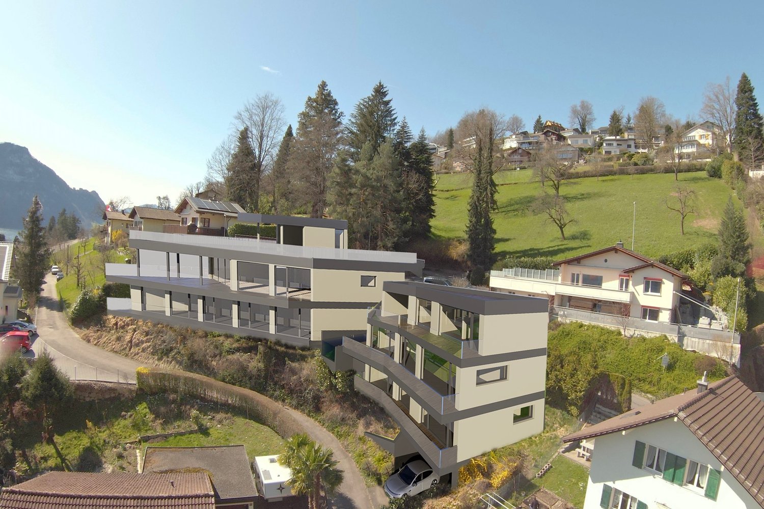 Neubau mit Seesicht! - Modern  und Schön