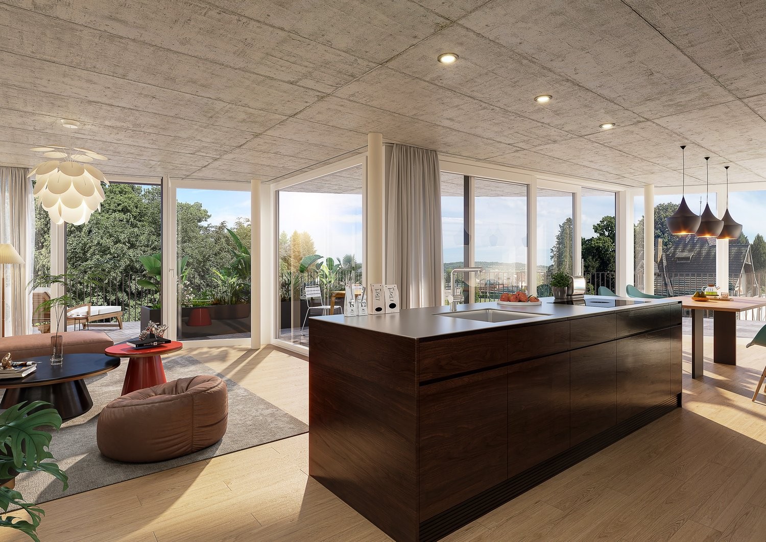 Licht, Luxus, Lebensqualität - Ihr neues Zuhause erwartet Sie - 3.5-ZWG