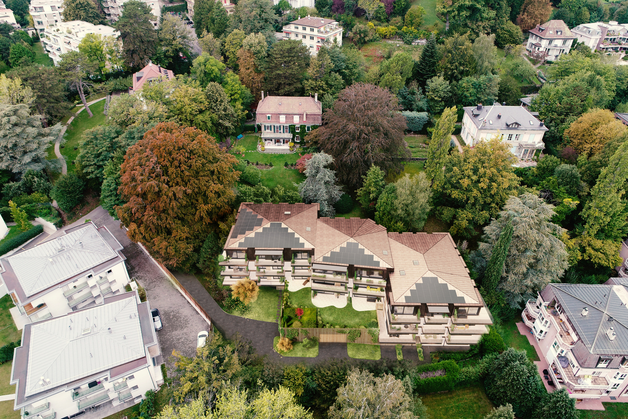 PERMIS EN FORCE ! Rare parcelle privée au centre de Lausanne - appartements neufs haut de gamme -  Bild 3
