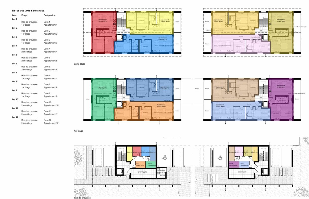 Immeubles A & B les Roncoz - Bild 11