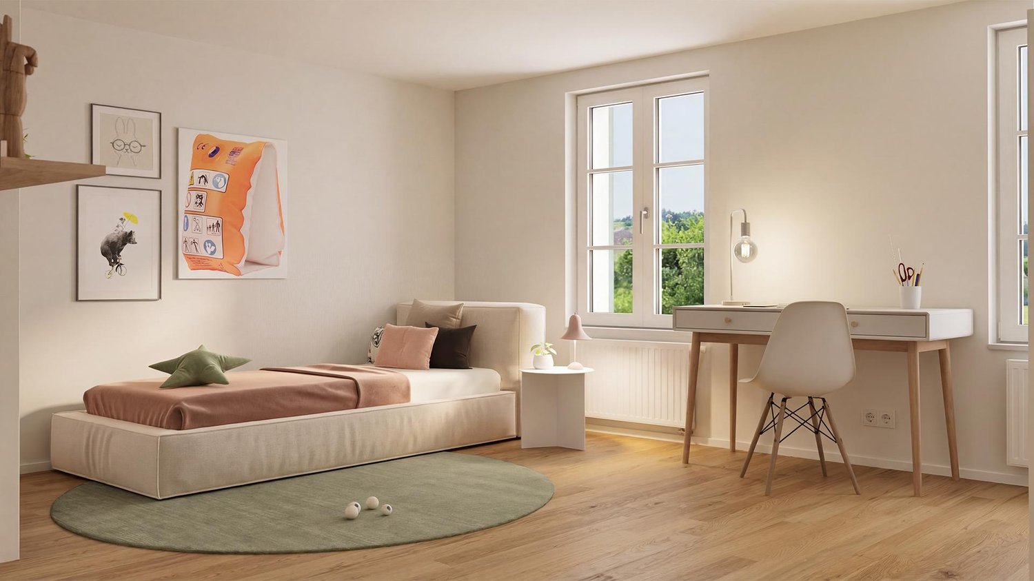 2,5-Zimmer-Umbau-Eigentumswohnung mit Privatsphäre in Lüterswil (Bucheggberg) - Bild 8