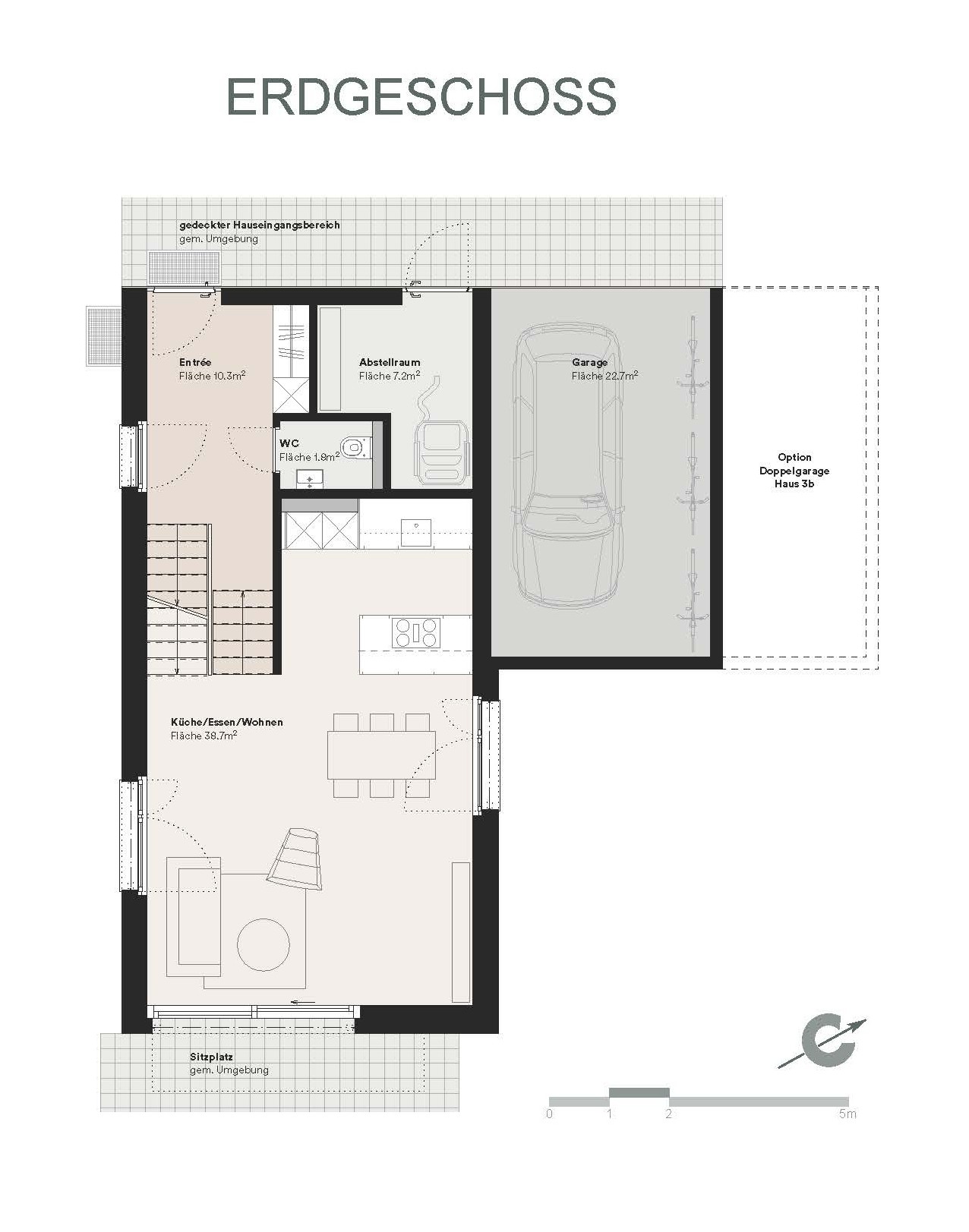 EFH-Neubau-Projekt  in Engelburg mit unverbaurer Aussicht - Bild 11
