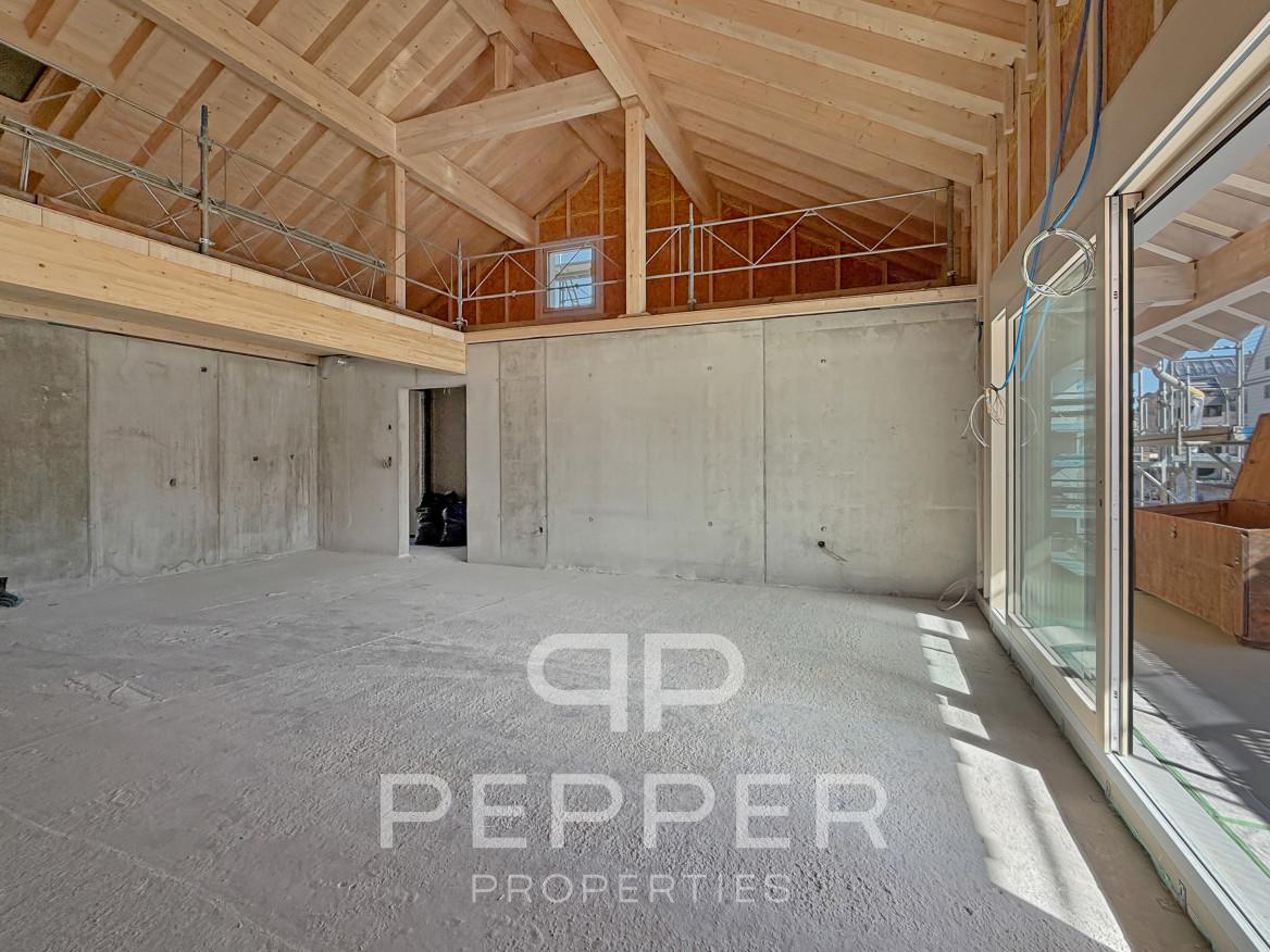 Très spacieux 4,5p neuf en attique avec vaste mezzanine - Bild 2