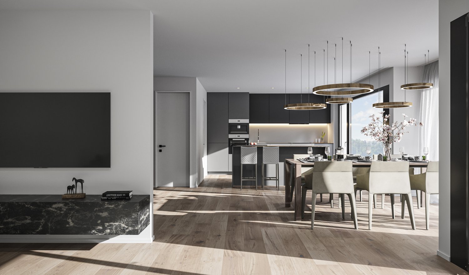 Familienfreundliches, modernes 4.5-Zimmer-Doppeleinfamilienhaus in Zwingen - Bild 4