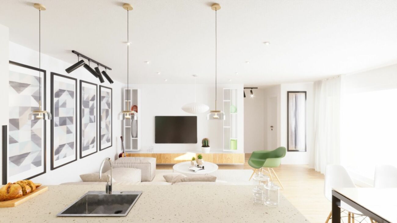 NEUBAU: Urbanes Wohnen / 4.5-Zimmer-Wohnung im Zentrum von Amriswil - Bild 1