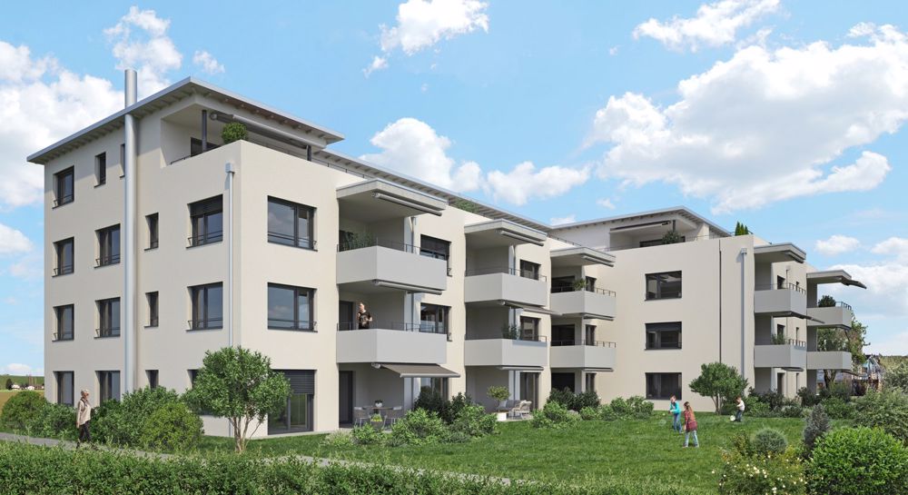 Grosszügige Eigentumswohnungen 'Park Aarberg'. - Bild 1