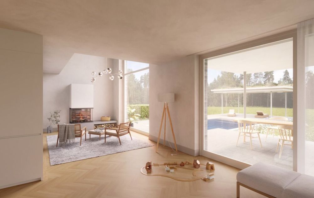 Einfamilienhaus mit Einliegerwohnung und Pool in Riehen - Riehen-Rütiring 122