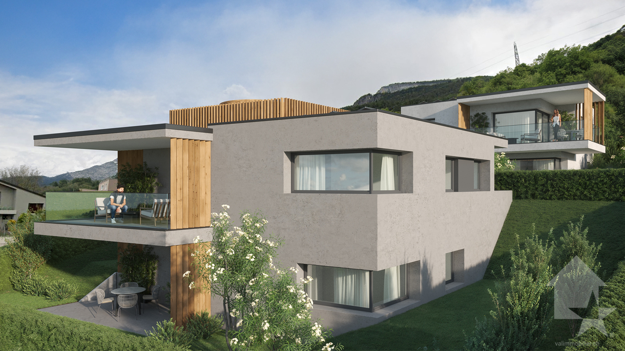 Villa d'architecte 4.5 pièces à construire sur les hauts de Conthey - Bild 4