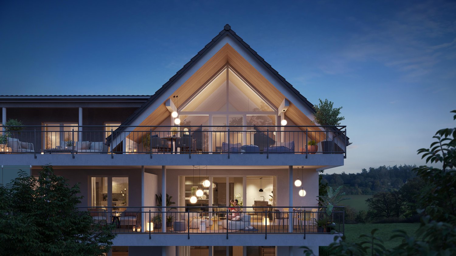 2.5 Zimmer Wohnung mit grosszügigem Balkon - Bild 5