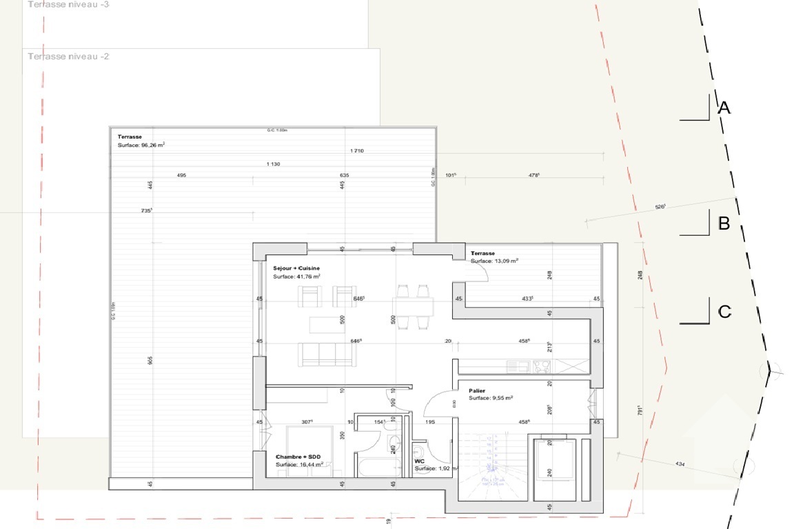 Immeuble de trois appartements avec autorisation de construire -  Bild 8