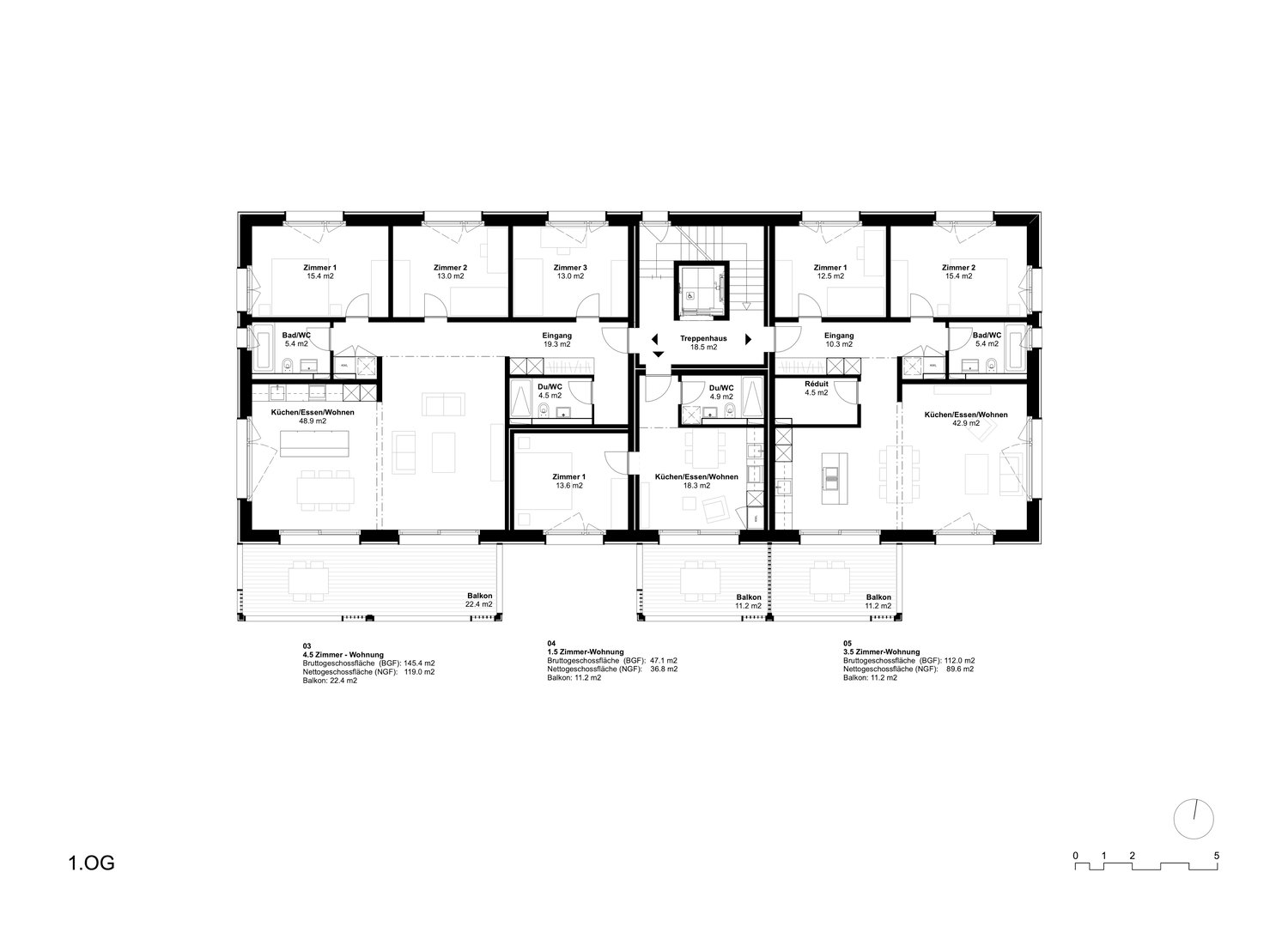 Dein Wohlfühlzuhause in gesundem, atmungsaktivem, modernen Holzneubau 4.5-Zimmer-Wohnung - Bild 6