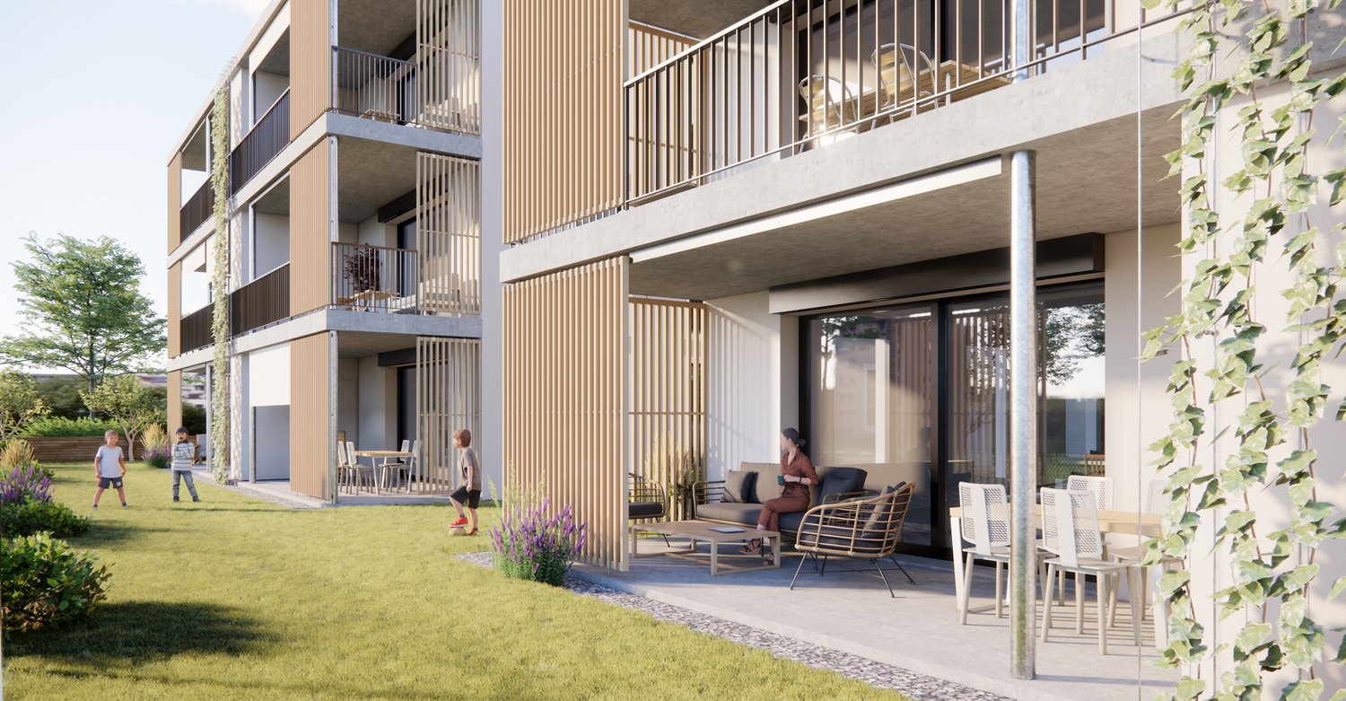 Neubau grosse helle 3.5 Zi-Whg. EG Neufeldstrasse 26 -  Bild 2