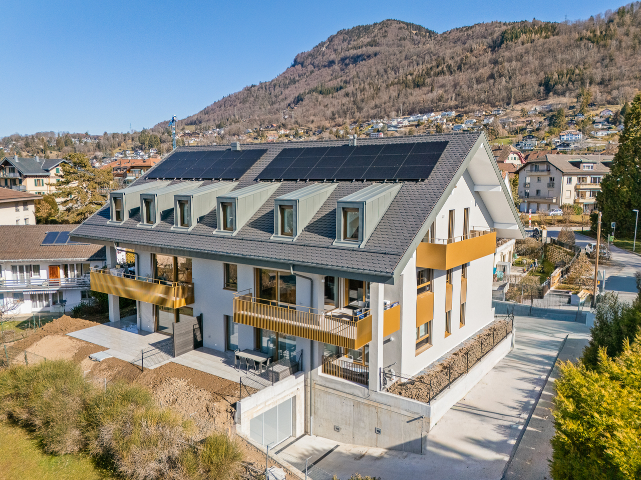 Résidence contemporaine avec vue spectaculaire sur le lac Léman - Bild 1