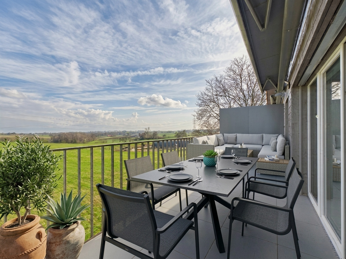 Neuf : Attique baigné de lumière avec vue panoramique - Bild 2