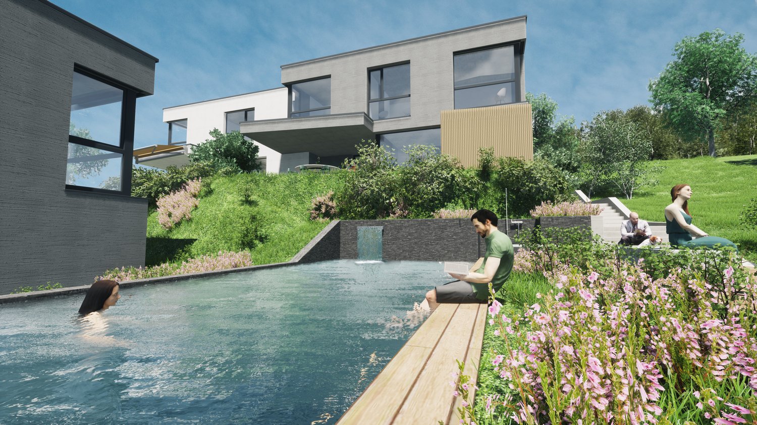 Sonnenberg - Alpsteinblick - Pool - Topmodernes Haus mit viel Raumangebot - Bild 3