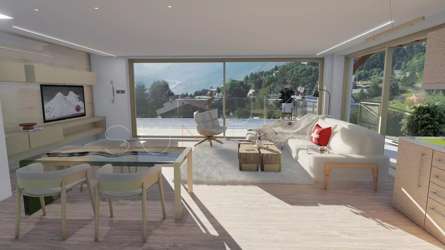 Rare - Attique 4.5 pièces avec vue panoramique - Résidence principale - Bild 9