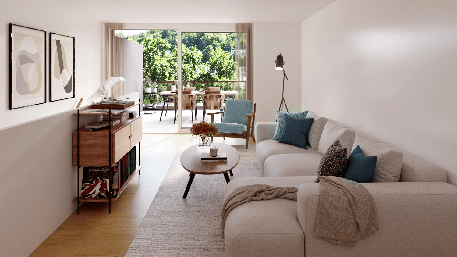 Wohnen wie im Eigenheim – zentral und stilvoll -  Bild 3